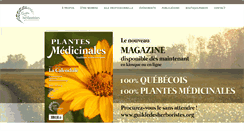 Desktop Screenshot of guildedesherboristes.org